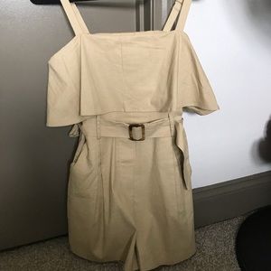 Tan summer romper